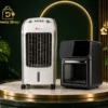 عرض قلاية هوائية Denx سعة 12 لتر + مكيف صحراوي DLC سعة 4 لتر | ضمان سنتين