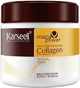 26eecad5-cbc2-41c1-9941-2a3d343688b4.jpg ماسك كارسيل Karseell بالكولاجين للشعر 500 مل | ترطيب وإصلاح الشعر التالف والجاف