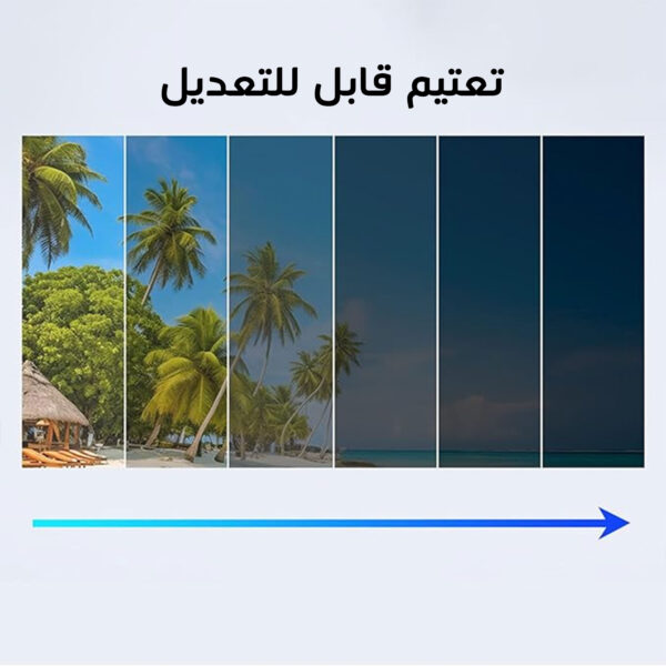 نظارة شمسية بتعتيم قابل للتعديل UV400 | تصميم ستيمبانك فاخر