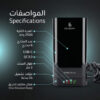 مشترك كهرباء ذكي 6 مخارج مع شاحن لاسلكي وشحن سريع USB-C PD 30W ومؤقت 24 ساعة