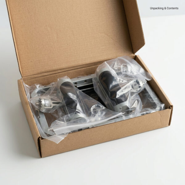871c49a2-0e6e-47d3-98f2-0808656b3349.jpg قفص تصوير احترافي للجوال من الألومنيوم مع مقابض جانبية | حامل هاتف لصناع المحتوى