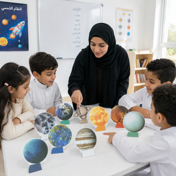 64300145-bdf7-457c-ab9a-28becbfa4833.jpg ستيكرات المجموعة الشمسية التعليمية للأطفال | مجسمات كواكب للأنشطة المدرسية